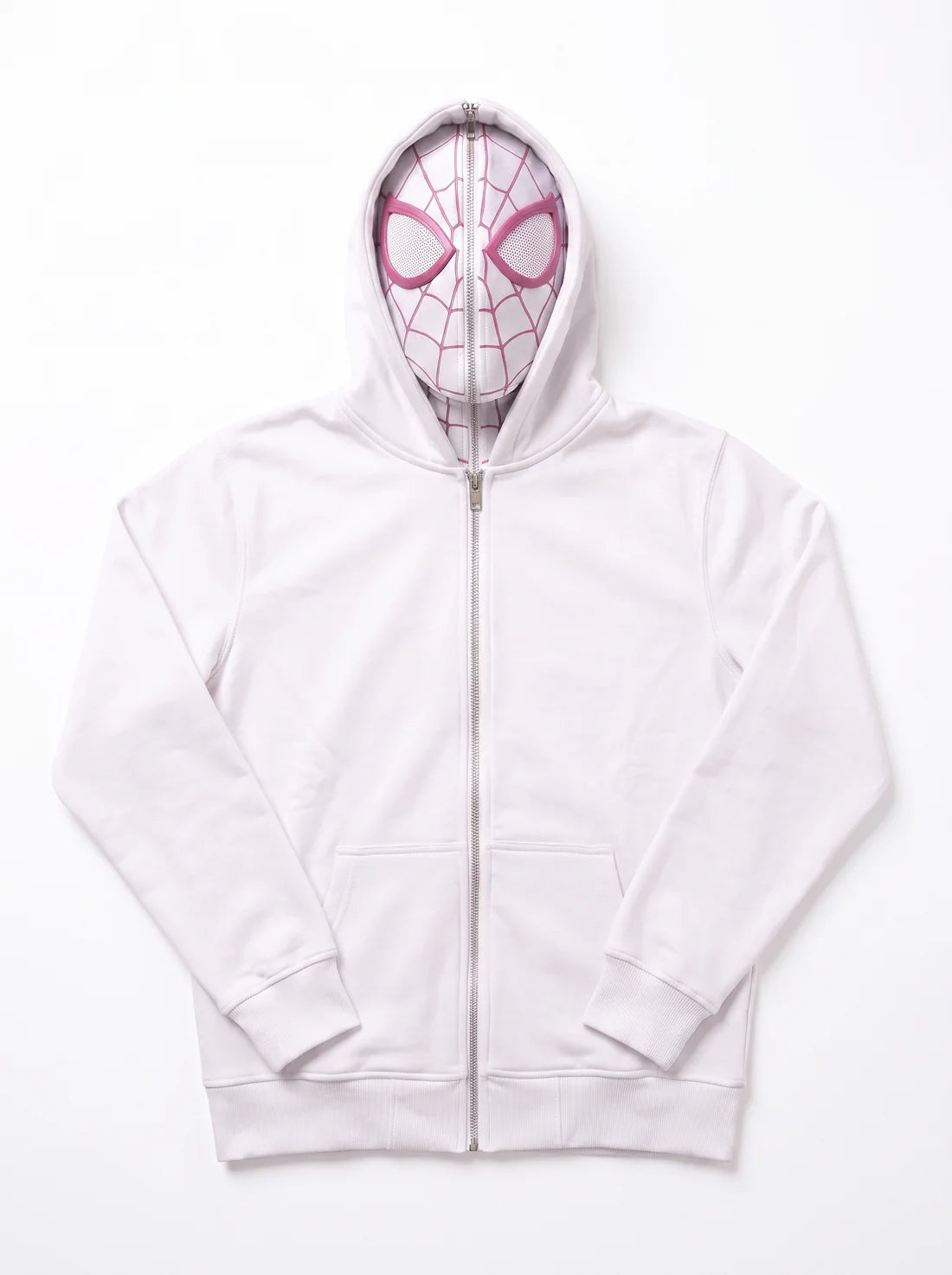 Spider Mask Zip-Up Hoodie
